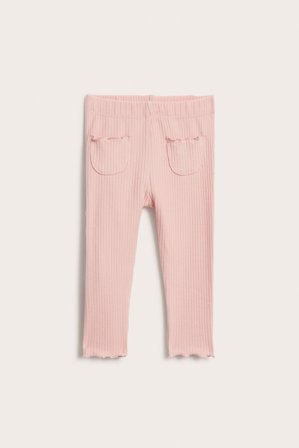 Kappahl | Ribbede leggings | Rosa