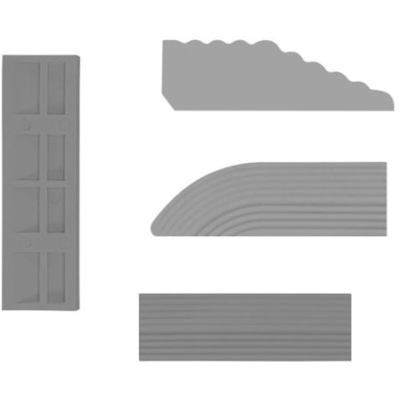 Dörrtröskelremsa för alla robotdammsugare Ersättningsdelar Tillbehör Rullstolsdörrramper,D