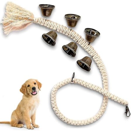 2st Hunddörrklockor Hängande dörrklockor Antika dörr Potträningsklockor Husträning Doggy Dörrklockor Slitstark husdjursförråd Bell