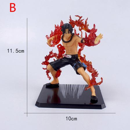 Anime Monkey·d·luffy Roronoa Ace Pvc Action Model Collection St