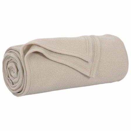 Överdrag - täcke - pläd Vidaxl Jätte Beige 240 x 220 cm Fleece
