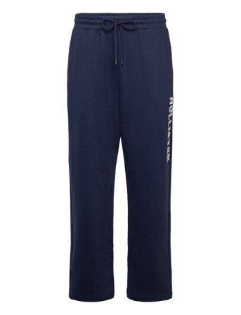 Hollister Baggy Terry Logo Sweatpant - Navy - XXL