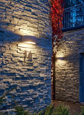 Vasa 127 utelampe 2700K - hvit