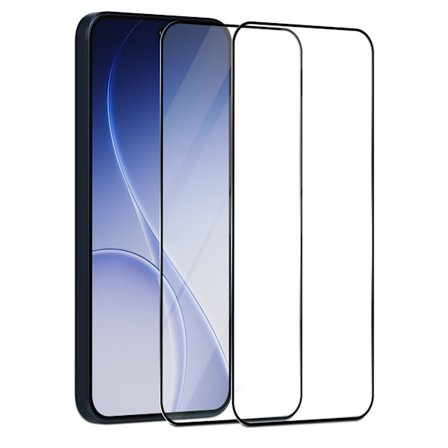 2-Pack Oppo Reno 15 F Skærmbeskyttelse - Hærdet Glas 9H - Super kvalitet 3D