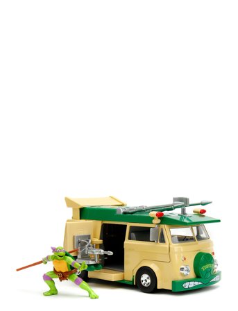 Jada Toys | Turtles Party Wagon 1:24 | ONE SIZE