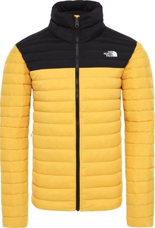 The North Face Men's Stretch Down Jacket Men middle-layer down jackets Yellow XL