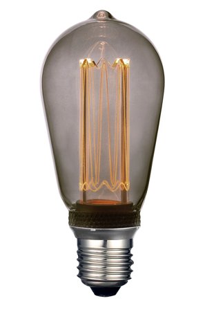 Jotex - FUTURE LED SMOKEY lyskilde 64 mm E27 Smokey - Kjøp E27 hos Jotex