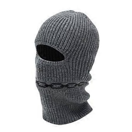 Unisex Balaclava for Utendørsaktivitet Lue med Halsvarmer Lue Pullover Unisex Lue Sports Skull Caps 2000-tallet Mørk Grå (Mørk Grå)
