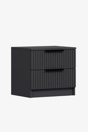 Hanah Home - Nattbord - Mimi - Grå - Nattbord - Fra Homeroom