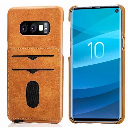 NYHET! Skal med Korth llare - Samsung Galaxy S10e (Vintage-Mark)