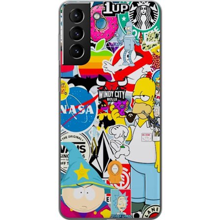 Kompatibelt Mobilskal till Samsung Samsung Galaxy S21+ 5G Brands Mania