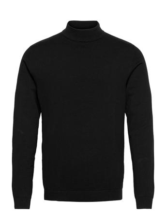 Jjebasic Knit Mock Neck Black Jack & J S