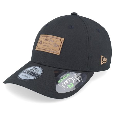 New Era - Schwarz adjustable Cap - New World 9FORTY Black Adjustable @ Hatstore