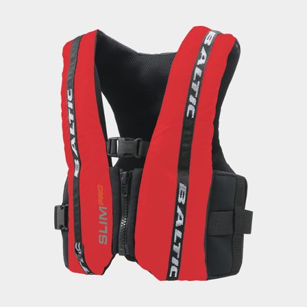 Sailing buoyancy aid Baltic Slim Pro 50N, red, Small (30 - 50 kg)