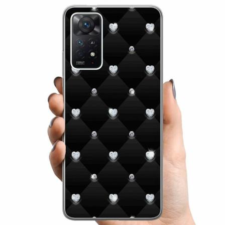 Xiaomi Redmi Note 11 Pro Tpu Mobilskal Diamant Hjärta