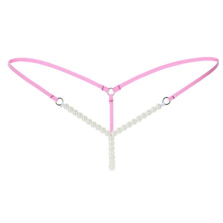 Sensuelle Dametruse med Åpen Skritt, Sexy Perle-Fristelse, Tanga, Erotisk Undertøy, G-streng, Skrittløs Truser, Tanga for Sex