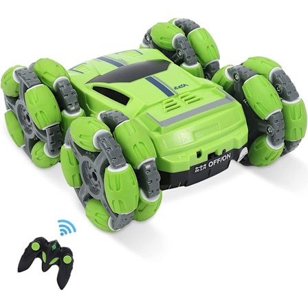 Lasten kauko-ohjattava auto maastossa RC-auto 360° pyörivä lelu