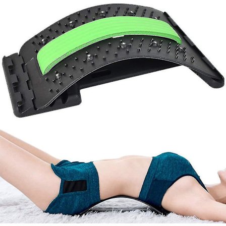 Midjemassageapparat, Lumbal Disc Device, Lumbal Spine Stretcher Massage Corrector (1st)