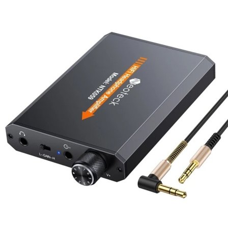 Kannettava HiFi kuulokkeet vahvistin 3,5 mm AUX tulo lähtö