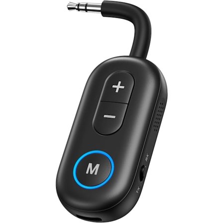 2025 Senaste Modell Bluetooth Sändare Mottagare, Bluetooth 5.3 Adapter för Flygplan, 2-i-1 Trådlös Bluetooth 3.5mm Aux Ljudsändare R