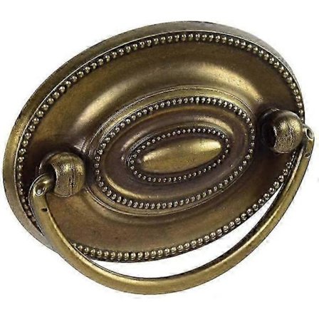 10-pack Antika Engelska Byråhandtag 2-1/4 tum Oval