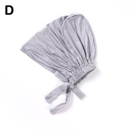 Dam Elastisk Slips Hijab Jersey Underscarf Bomullshuvud