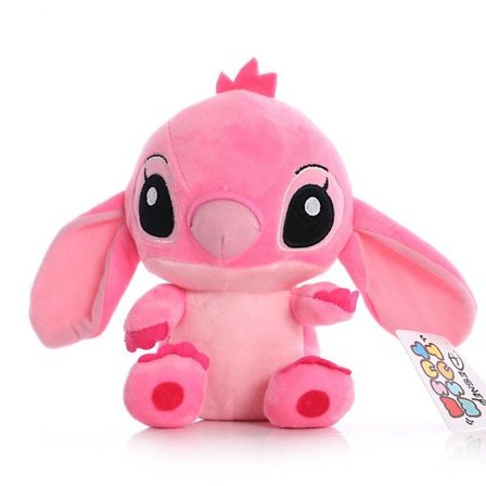 Sarjakuva Sininen Pinkki Stitch Pehmolelut Anime Lelut Lilo ja Stitch 20cm Stich Pehmo Täytetyt Eläimet Joululahjat Lapsille