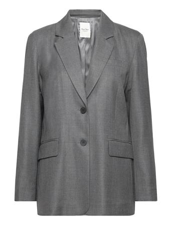 Charminepw Bz Blazers Single Breasted Blazers Grey Part Two