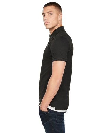 G-Star Dunda Overdyed Slim Polo S\S - Black - L