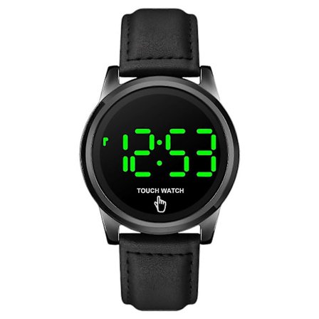 Fashion LED Digitalure Mænd Touch Skærm Dyb Vandtæt Sportsur