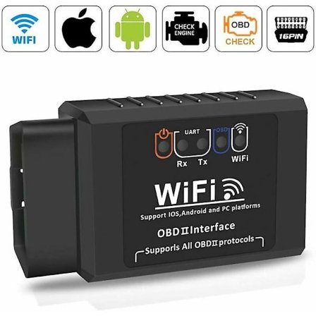 Denew Tui De Transport De Diagnostic De Voiture Obd2, Prise Wifi De Diagnostic De Voiture, Adaptateur Obd, Scanner De Code D'erreur Multimarque, Outil