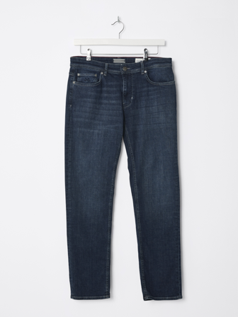MATCH - New Pierre Deep Blue Stretch Jeans - Jean Paul - Str. 3632 - Herre - Bukser & Jeans - Blå - 98% bomull, 2% elastane