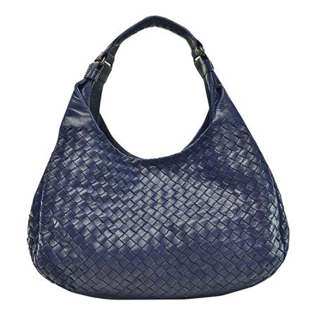 Bottega Veneta Vintage, Handbags Blauw, Dames, Maat:ONE Size