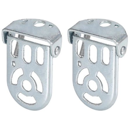 1 Par Cykelvikbara Fotstöd för Barncykel Bakre Sätes Säkerhetsfotstöd Fotplattor Pedaler