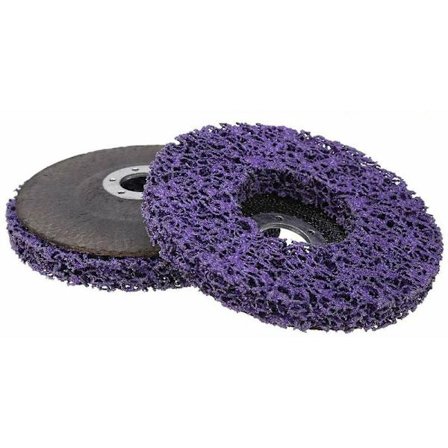 Rengöringsskiva, nylonslipningsskiva för CSD vinkelslip 2 st, 125 mm