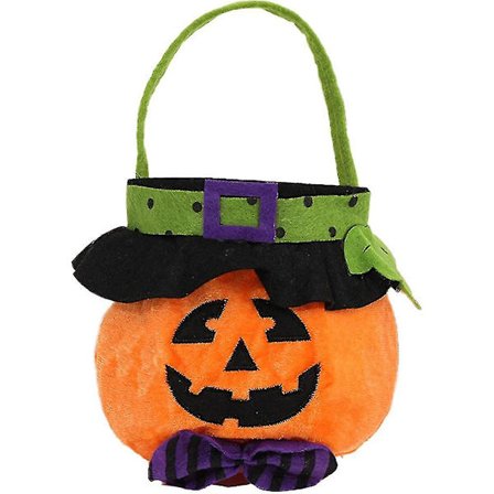 Halloween Trick Or Treat Påsar, Tote Present Hink För Halloween Party Favoriter - Stil 1