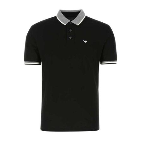 Emporio Armani Polo Shirts Sort, Herre