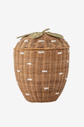 Bloomingville MINI - Pelino Korg m/Lock - Brun - Korgar & småförvaring - Från Homeroom