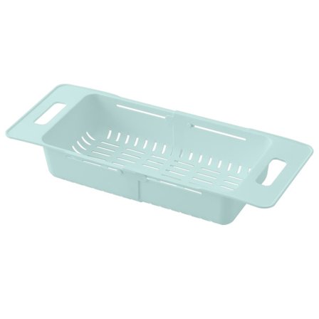 Sammenklappelig si til vask Justerbar vask Grøntsagskurv Frugter Drænk urv Vask Køkken Udtrækkelig si Opvaskestativ