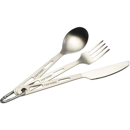 Nordisk Titanium Cutlery (3 Pcs) Titanium