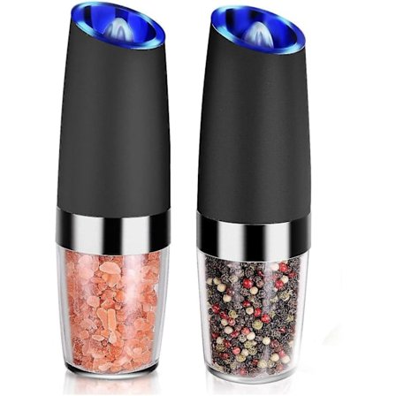 Suola- ja Pippurimylly Sähköinen Pippurimylly Painovoima Sähköinen Suola- ja Pippurimylly 90 Asteen Kallistussensori