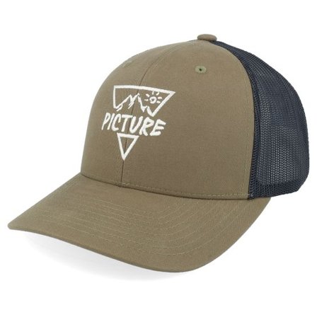 Picture - Grön trucker Keps - Zephyr Cap E Tobacco Trucker @ Hatstore