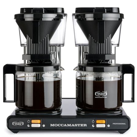 Moccamaster Professional Double kaffebryggare, black/silver | Kaffe > Kaffebryggare | Bagaren och Kocken
