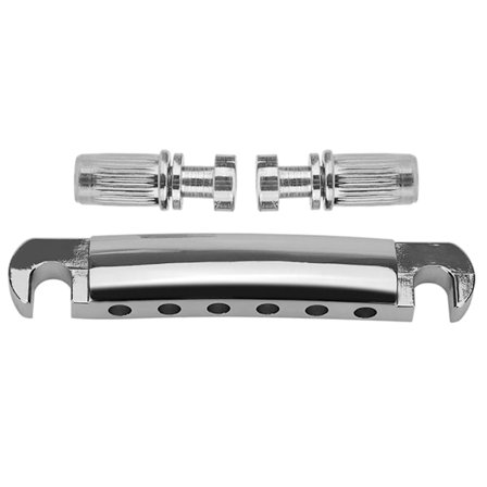 6-strenget saddeltune O-Matic Style Guitar Stop Bar halestykke til LP Les Style Electric Guitar Reservedele