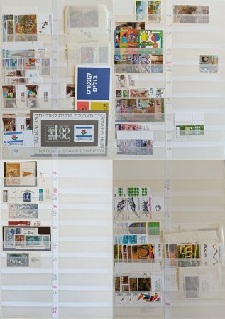 Israel 1948-2001 - 2 indstiksbøger med kassetter - Postfrisk