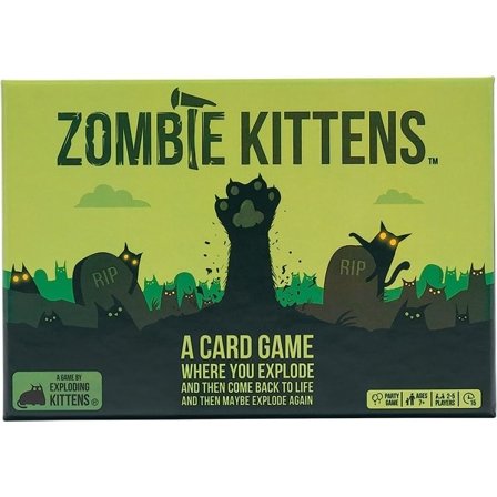 Zombie Kittens - Korttipeli aikuisille, teineille ja lapsille - Hauska perhepeli