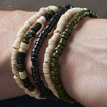 Bracelets surfer pour hommes - Bracelets de perles - pour Hommes - Lucleon