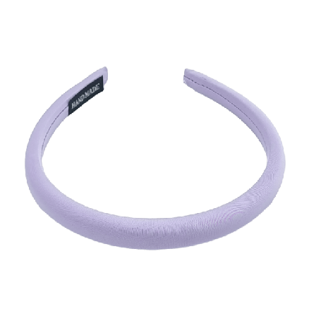 Complement Diadem Satin 1,5 Cm Hårband Dam Lila