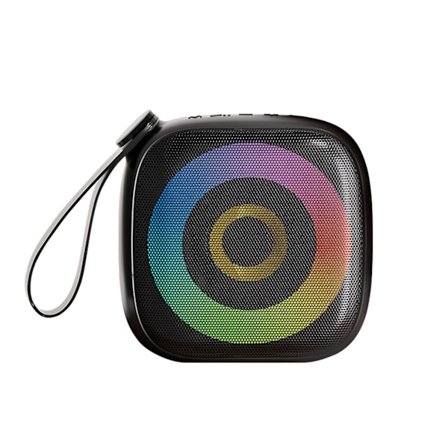 5.0 Bluetooth-högtalare, subwoofer, trådlös minihögtalare, bärbar utomhuskortradio, mini med ljus