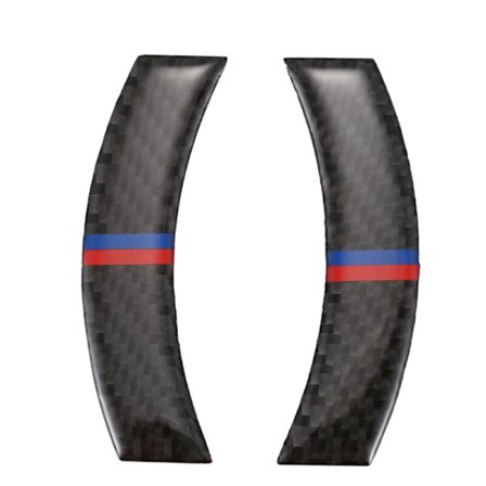 2X Carbon Fiber Konsol Navigationsskærm Ramme Cover Trim til Mini Cooper F56 F55 F57 F60